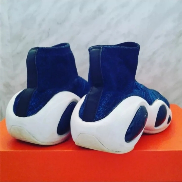 Nike Flight Bonafine Blue White 918339 400 Jason Kidd womens sz 7.5 GS 6Y shoes - Picture 3 of 6